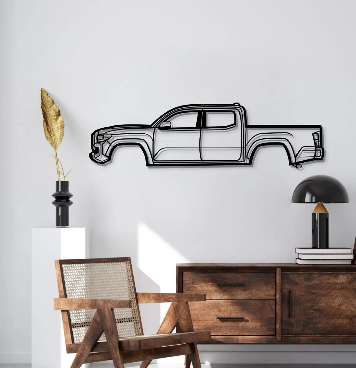 2022 Tacoma Metal Car Wall Art - Mt0815 2