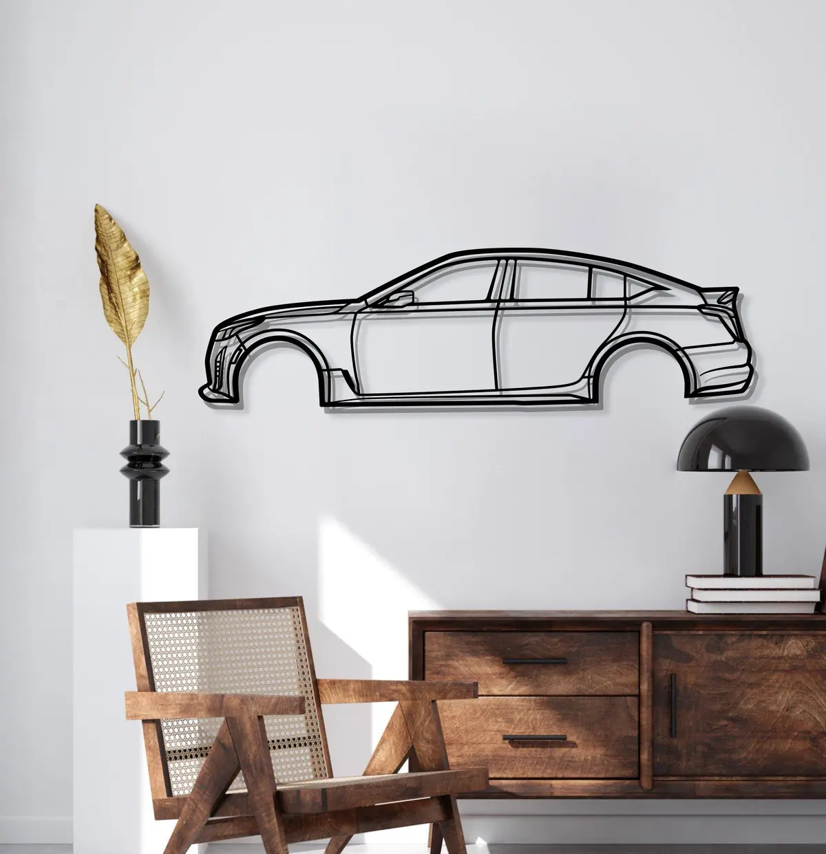 2023 Ct5-V Blackwing Metal Car Wall Art - Mt0825 2