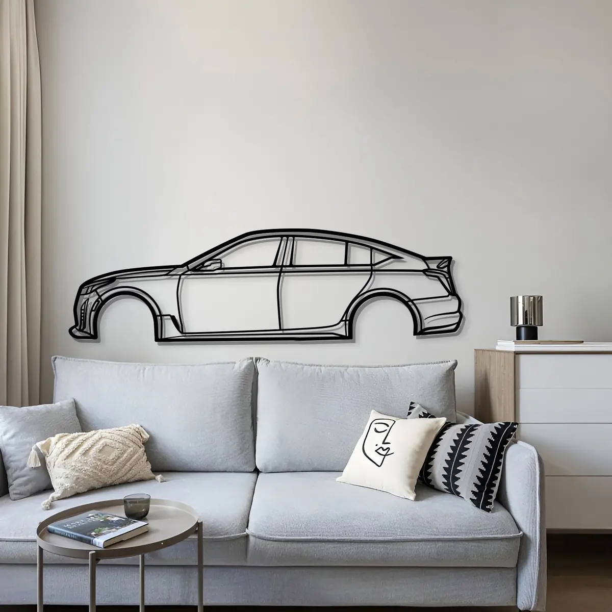 2023 Ct5-V Blackwing Metal Car Wall Art - Mt0825 4