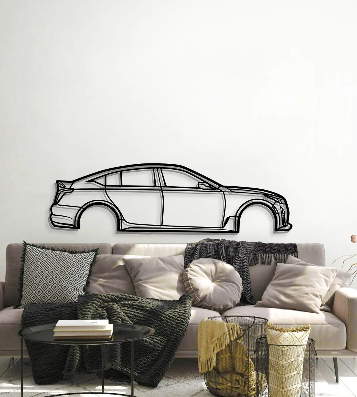 2023 Ct5-V Blackwing Metal Car Wall Art - Mt0825 6