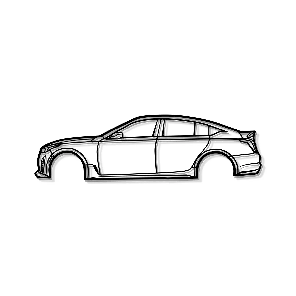 2023 Ct5-V Blackwing Metal Car Wall Art - Mt0825 8