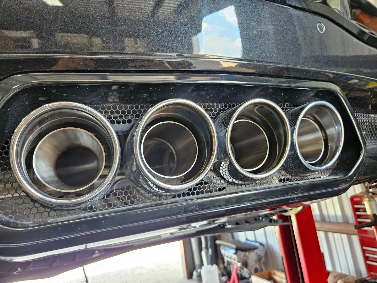 C8 Z06/Zr1 Charlie Cat Back Exhaust System 1