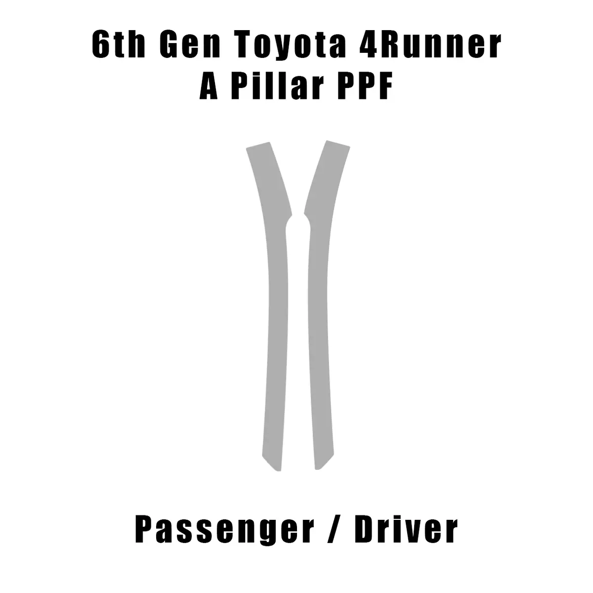 Expert A Pillar Paint Protection Film (Clear Ppf) - 2025+ 4Runner 1