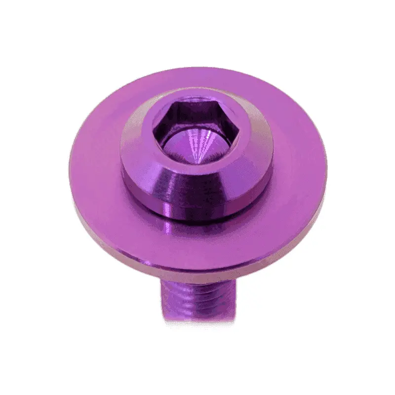 Zspec "Small Engine Cover" Fastener Kit For The Honda Grom, Grade-5 Titanium 4