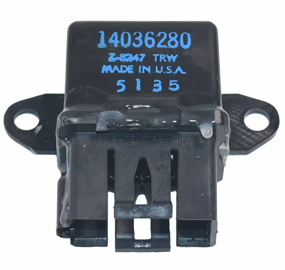 New Anti-Dieseling Idle Stop Relay For 1982-1992 Camaro, Firebird And Cimarron Delco Part # 14036280 From Everco 1