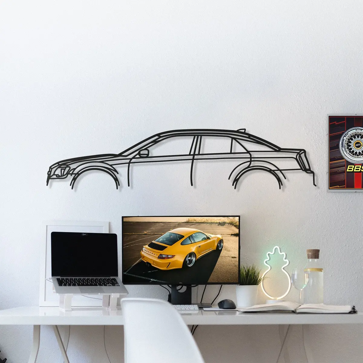 2016 300S Metal Car Wall Art - Mt0550 6