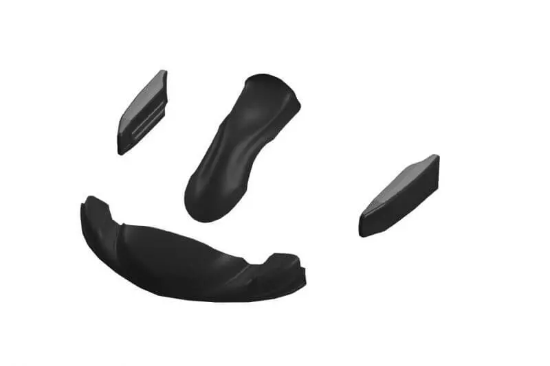 Fa Kart | Set Bodyworks Mini 2020 Comp. Black (Only Plastic) 1