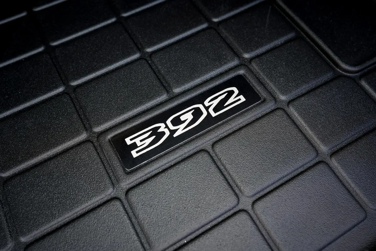 "392" Weathertech Floor Mat Logo (Etched Metal) - Universal 1