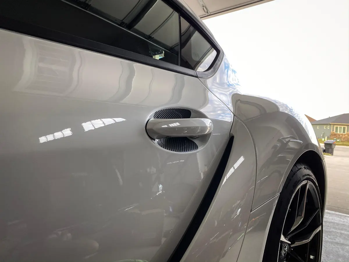 3D Carbon Door Cup Protectors - 2020+ Supra 1
