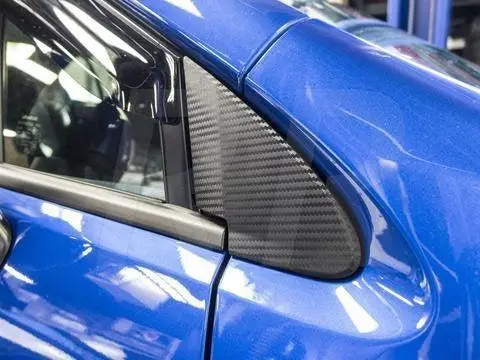 3D Carbon Fiber Quarter Mirror Trim Overlays Wrx / Sti 2015-2020 1