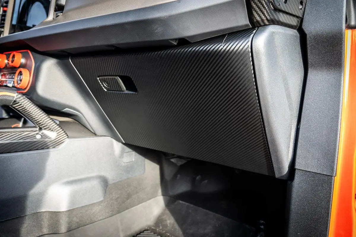 3D Carbon Glovebox Overlay Kit - 2021+ Bronco 1