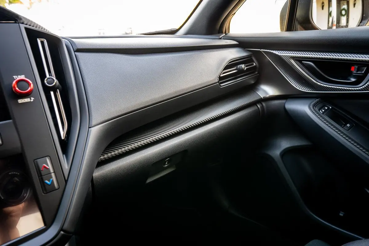 3D Carbon Interior Dash Trim Overlays - 2022+ Subaru Wrx 1