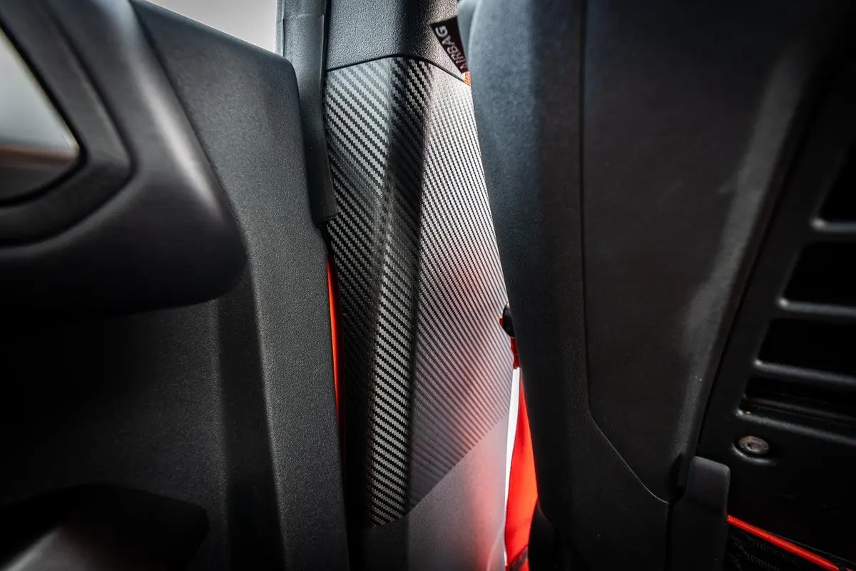 3D Carbon Seatbelt Trim Protector - 2021+ Bronco 4 Door 1