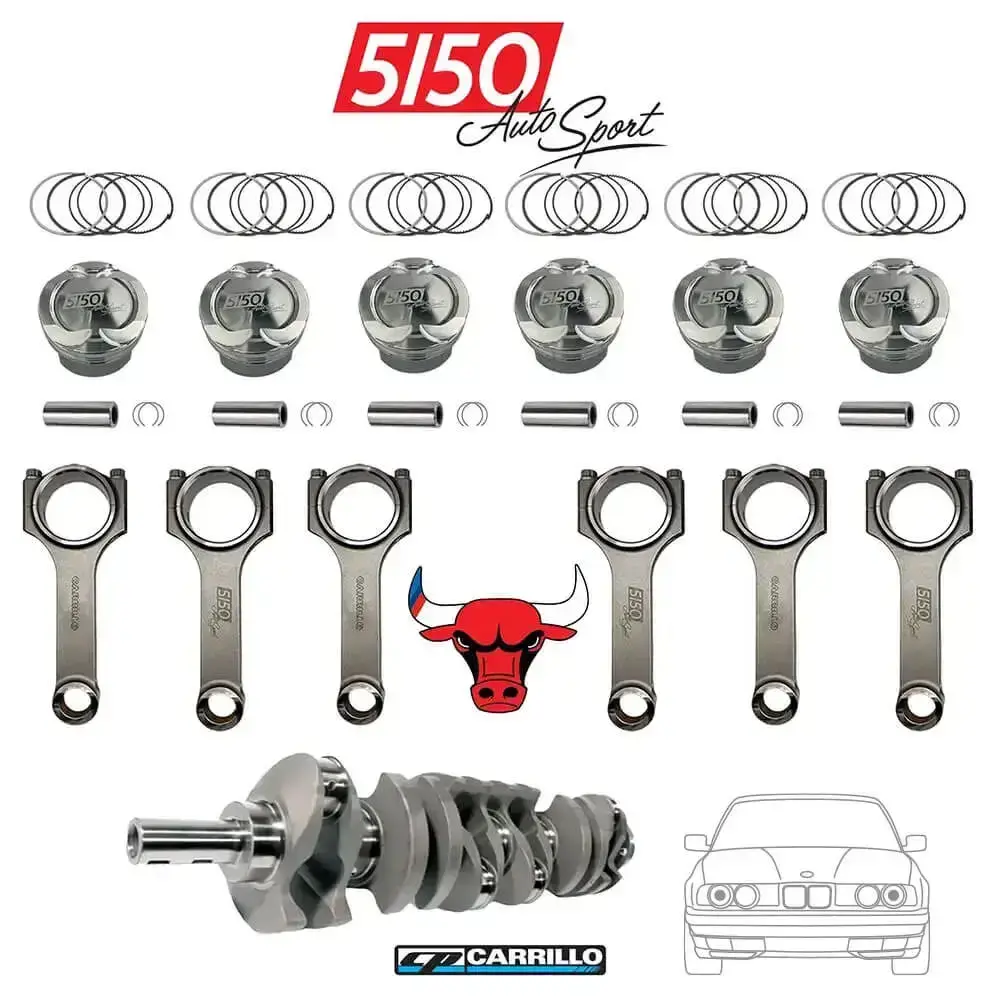 Bmw S38b35/B36 4.2L Stroker Kit By 5150 Autosport 2