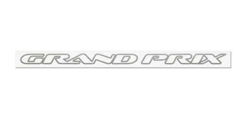 40Th Anniversary Grand Prix Spoiler Decal 1