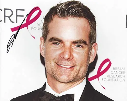 Autographed Jeff Gordon 2018 Breast Cancer Research Foundation Hot Pink Gala (New York City Fundraiser) Championship Driver Signed Collectible Picture 8X10 Inch Nascar Glossy Photo With Coa 1