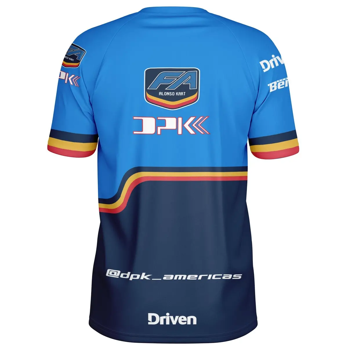 Dpk Racing-Blue-Underwear Top-Short Sleeve 2
