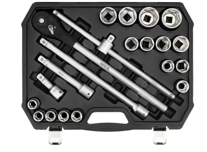 Juego De Socket 1/2" Para Rueda 17 19 21 Mm 3 Piezas | Yato 1