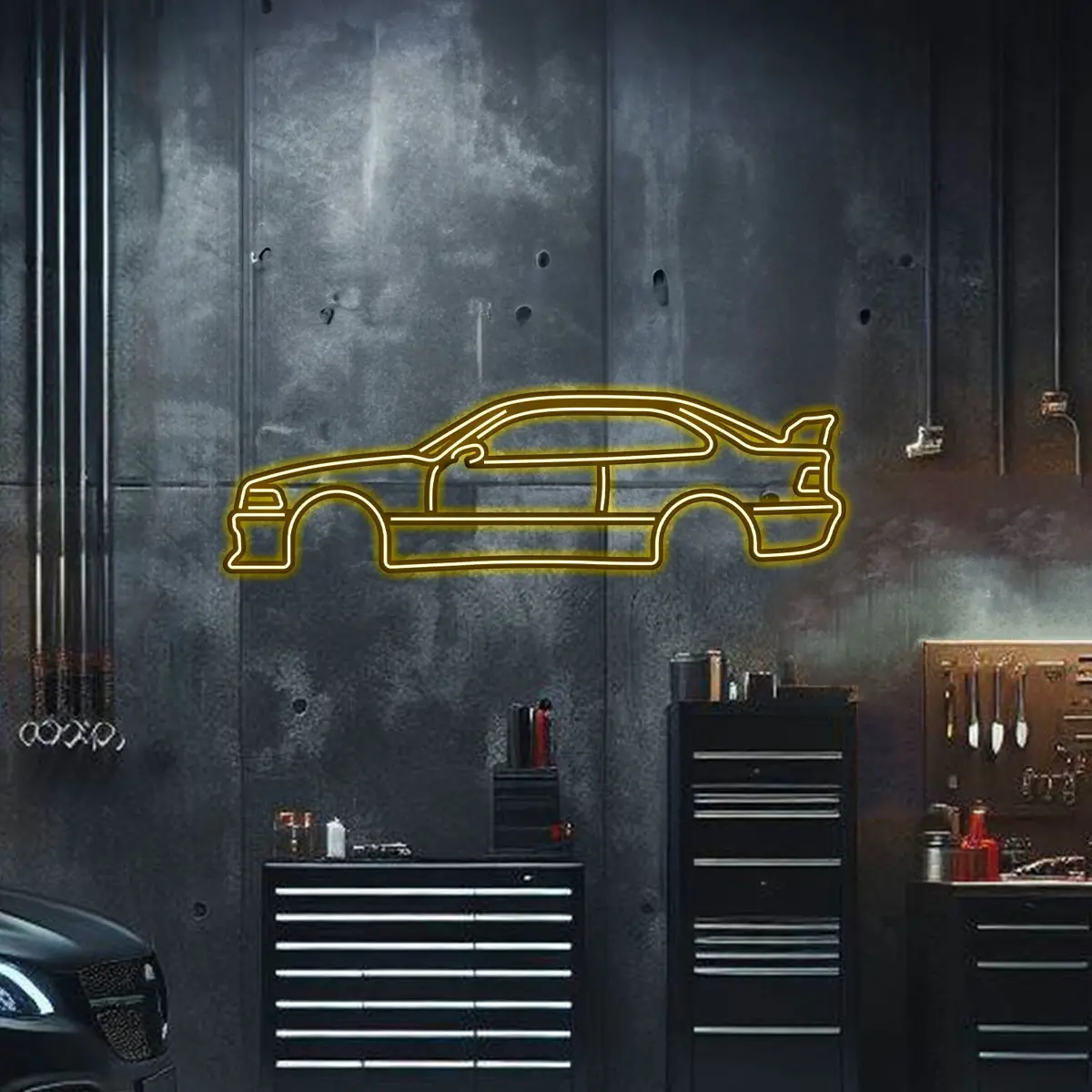E36 Metal Neon Car Wall Art - Mtn0014 7