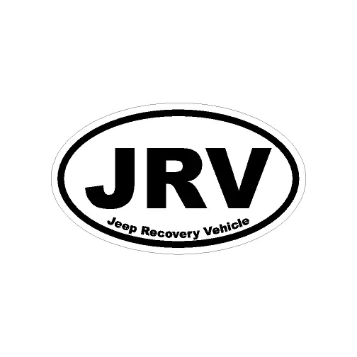 5" Jeep Recovery Vehicle Oval - Universal 1