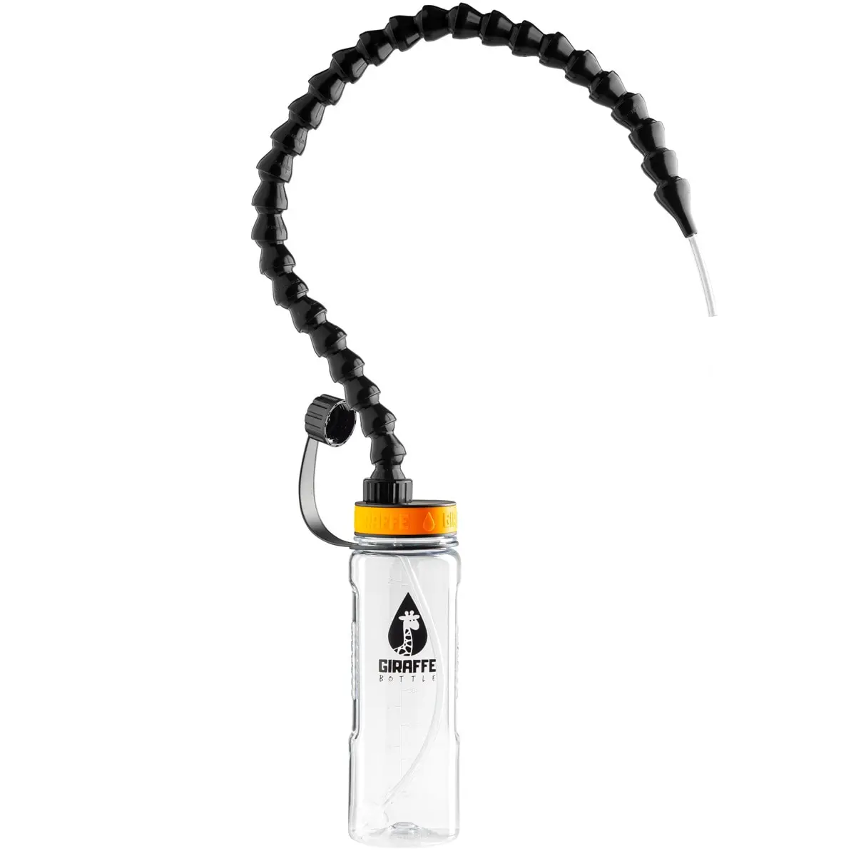 Giraffe | Tower (Youth) - 24 Oz - Clear | Low-Flow Rigid Straw  Racing Driver Hydratation Bottle 1