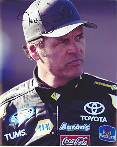 Autographed 2011 Michael Waltrip #15 Nascar Raceview Racing Daytona Truck Series Race Win (Pit Road) Signed Collectible Picture Nascar 8X10 Inch Glossy Photo With Coa 1