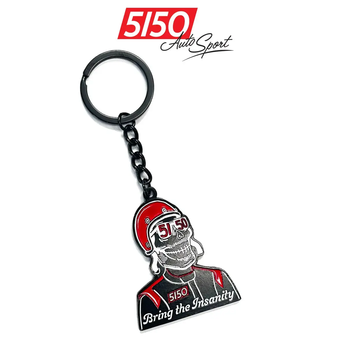 Troublemaker Enamel Keychain 1