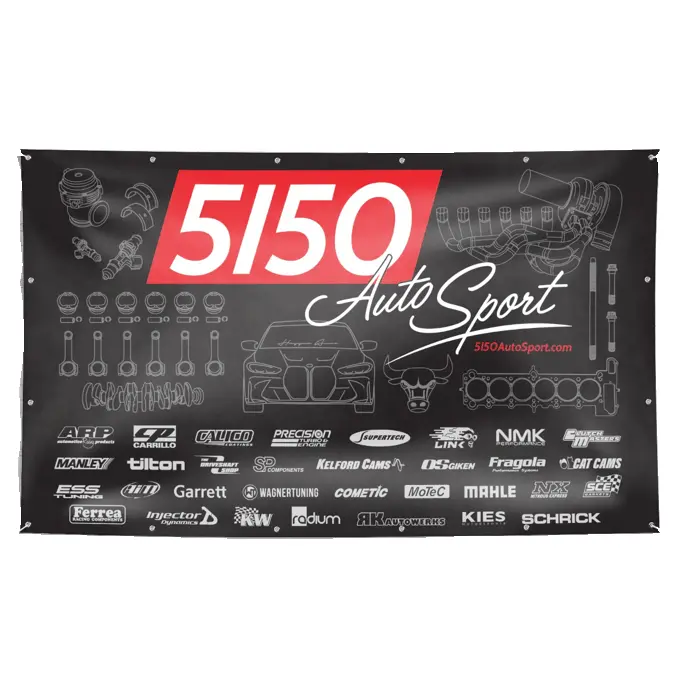 5150 Autosport 5' X 3' Dealer Banner 1