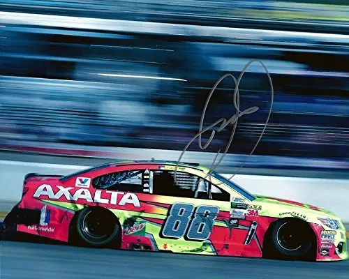 Autographed 2020 Dale Earnhardt Jr. #8 Filter Time Racing Inaugural Enascar Race (Iracing Pro Invitational) Signed Collectible Picture 8X10 Inch Nascar Glossy Photo With Coa 1