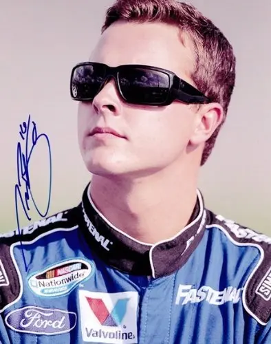 Autographed 2011 Trevor Bayne #16 Fastenal Racing (Pre-Race) Signed Nascar 8X10 Glossy Photo With Coa 1