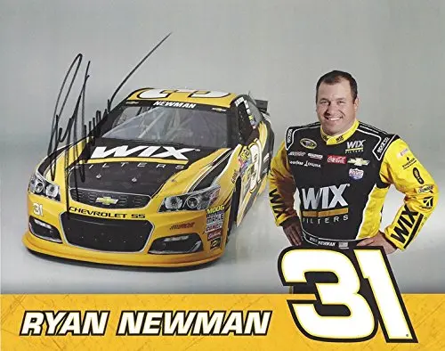 Autographed 2016 Ryan Newman #31 Wix Filter Racing (Sprint Cup Series) Richard Childress Racing Signed Picture Nascar 8X10 Inch Hero Card Photo With Coa 1