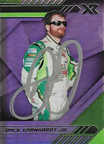 Autographed Dale Earnhardt Jr. 2021 Panini Chronicles Xr Racing (#88 Mountain Dew Team) Signed Nascar Collectible Trading Card With Coa 1