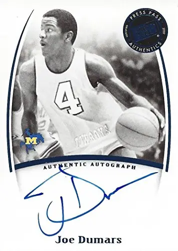 Joe Dumars 2007 Press Pass Legends Basketball Saturday Signatures Autograph (Detroit Pistons Legend) Rare Insert Nba Collectible Basketball Trading Card 1