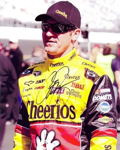 Autographed 2010 Clint Bowyer #33 Cheerios Racing Team (Childress) Signed Nascar 8X10 Glossy Photo With Coa 1