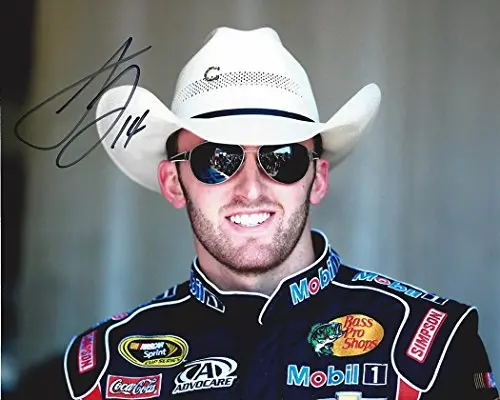 Autographed 2013 Austin Dillon #14 Mobil 1 Racing Substitute Driver For Tony Stewart (Sprint Cup Series) Stewart-Haas Team Signed Collectible Picture Nascar 8X10 Inch Glossy Photo With Coa 1