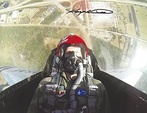 Autographed 2015 Kasey Kahne #5 Farmers Racing United States Air Force Thunderbird Jet (Daytona Beach, Florida) Usaf Signed Picture Nascar 9X11 Inch Glossy Photo With Coa 1