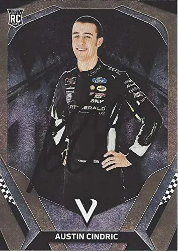 Autographed Austin Cindric 2018 Panini Victory Lane Racing Official Rookie Card (Fitzgerald Penske Team) Xfinity Series Signed Nascar Collectible Trading Card With Coa 1