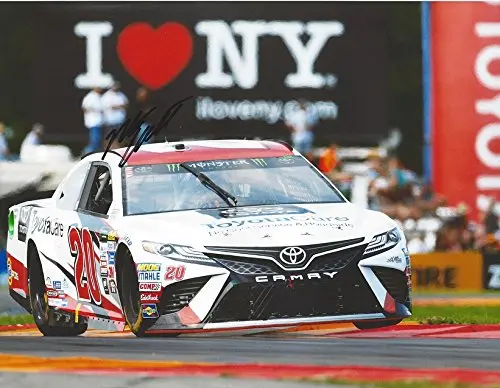 Autographed 2017 Matt Kenseth #20 Circle K Racing Watkins Glen Final Race (Joe Gibbs Toyota Camry) Monster Energy Cup Series Signed Collectible Picture Nascar 9X11 Inch Glossy Photo With Coa 1
