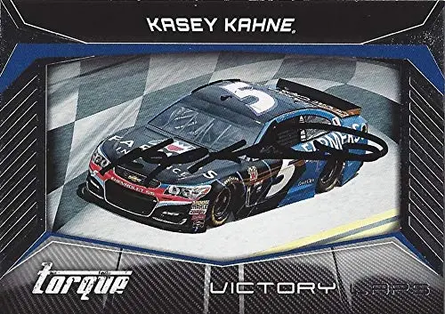 Autographed Kasey Kahne 2017 Panini Torque Racing Victory Laps (#5 Farmers Insurance) Hendrick Motorsports Insert Signed Nascar Collectible Trading Card With Coa 1