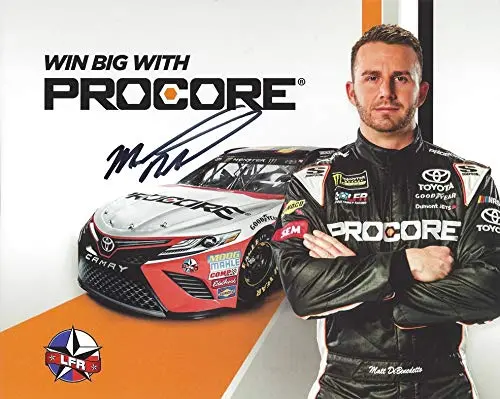 Autographed 2019 Matt Dibenedetto #95 Procore Toyota Team (Levine Family Racing) Monster Energy Cup Series Rare Signed Collectible Picture 8X10 Inch Nascar Hero Card Photo With Coa 1