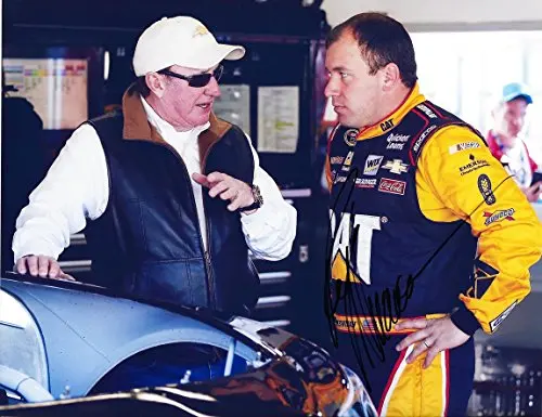 Autographed 2015 Ryan Newman #31 Caterpillar Racing Team (Childress) Garage Area 9X11 Picture Nascar Signed Glossy Photo With Coa 1