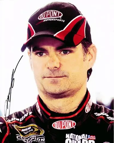 Autographed 2010 Jeff Gordon #24 Dupont Racing (Photo Shoot) Signed Nascar 8X10 Glossy Photo With Coa 1