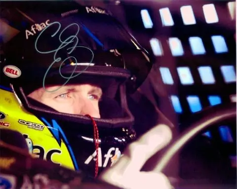 Autographed 2011 Carl Edwards #99 Aflac Racing (Pre-Race) Signed 8X10 Nascar Glossy Photo With Coa 1