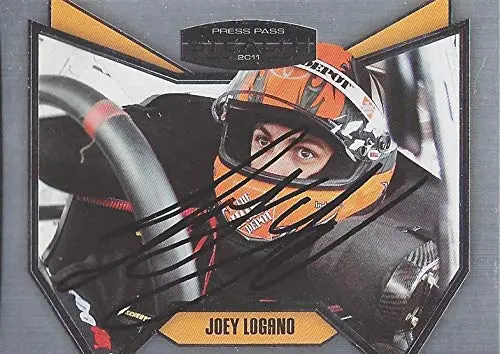 Autographed Joey Logano 2011 Press Pass Stealth Racing Cockpit (#20 The Home Depot Team) Sprint Cup Series Joe Gibbs Toyota Signed Nascar Collectible Trading Card With Coa 1