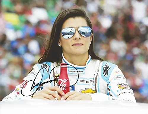 Autographed 2016 Danica Patrick #10 Natures Bakery Racing Driver Introductions Coca-Cola (Sprint Cup Series) Stewart-Haas Team Signed Collectible Picture Nascar 9X11 Inch Glossy Photo With Coa 1