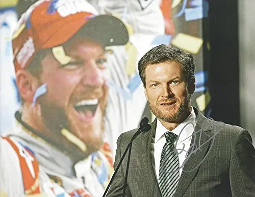 Autographed 2017 Dale Earnhardt Jr. #88 Nationwide Driver Retirement Announcement (Final Racing Season) Signed Collectible Picture Nascar 9X11 Inch Glossy Photo With Coa 1