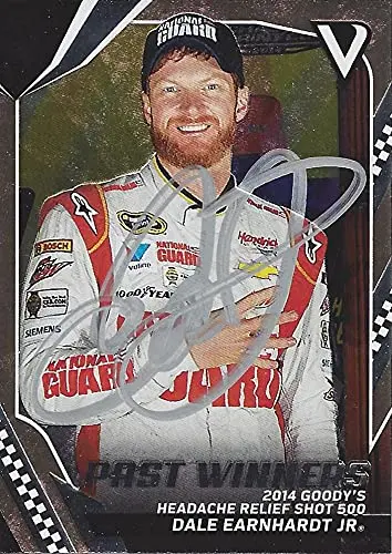 Autographed Dale Earnhardt Jr. 2018 Panini Victory Lane Racing Past Winners (2014 Martinsville Win) Hendrick Motorsports Signed Nascar Collectible Trading Card With Coa 1