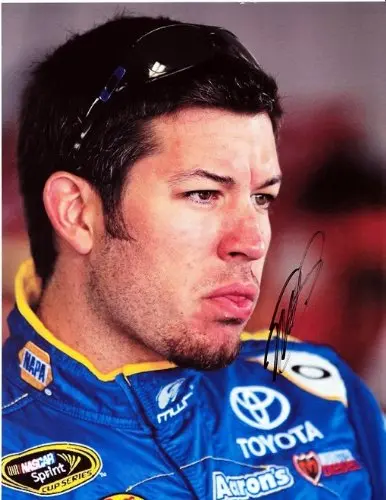 Autographed 2012 Martin Truex Jr. #56 Napa Auto Parts Racing Signed Nascar 9X11 Glossy Photo With Coa 1