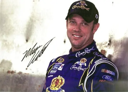 Autographed 2010 Matt Kenseth #17 Crown Royal Racing Team (Pre-Race) Signed Nascar 8X10 Glossy Photo With Coa 1