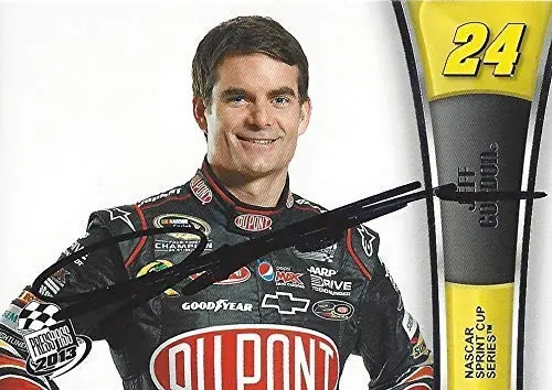 Autographed Jeff Gordon 2012 Press Pass Racing (#24 Dupont Team) Hendrick Motorsports Sprint Cup Series Signed Collectible Nascar Trading Card With Coa And Toploader 1